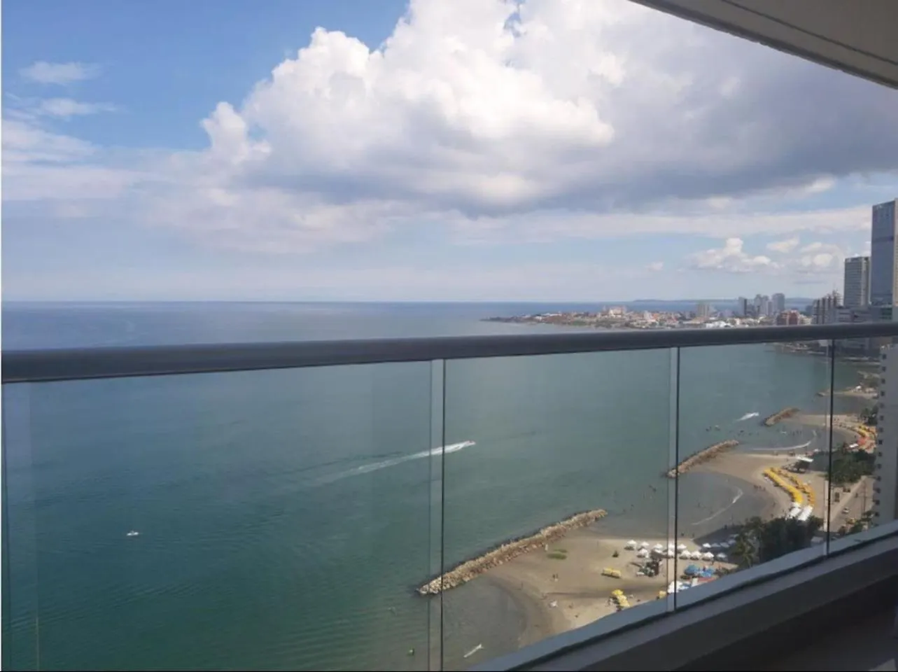 Palmetto Eliptic Con Buena Vista Al Mar Cartagena Apartment Colombia