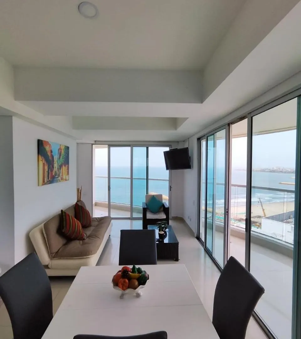 Palmetto Eliptic Con Buena Vista Al Mar Cartagena Apartment