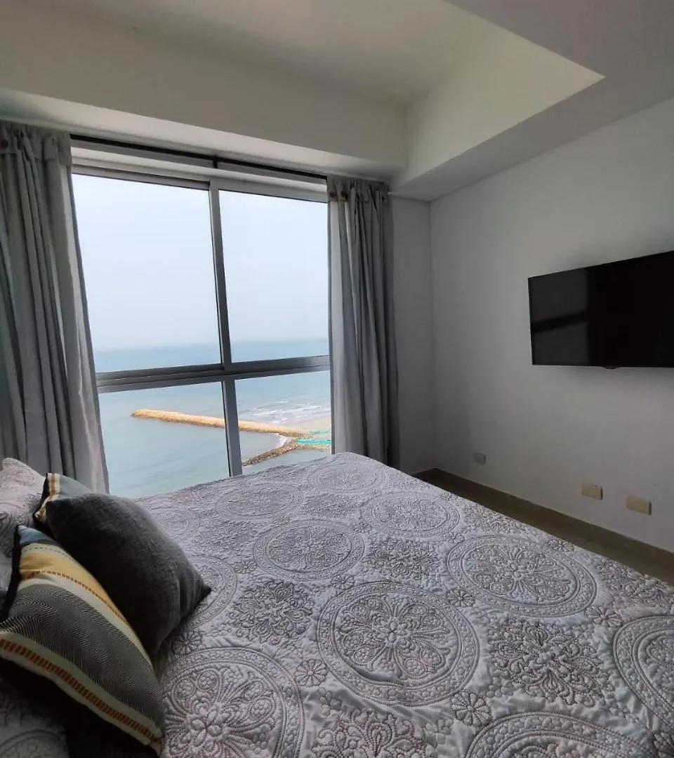 Palmetto Eliptic Con Buena Vista Al Mar Cartagena Apartment